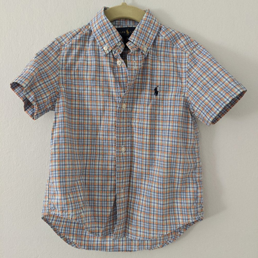 Ralph Lauren Toddler Cotton Poplin Shirt